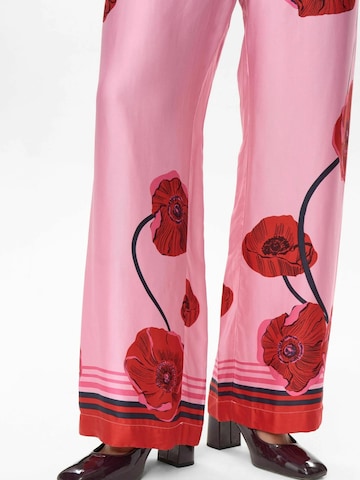NÜMPH Regular Broek 'NUJOELLE' in Rood