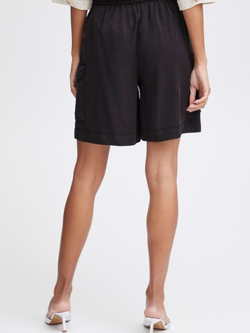 Loosefit Pantaloni cargo ' Luma ' di b.young in nero
