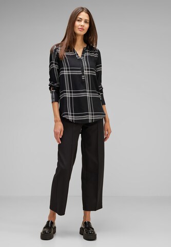 STREET ONE Bluse in Schwarz