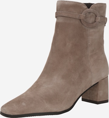 Bottines 'TRACY' CAPRICE en gris : devant