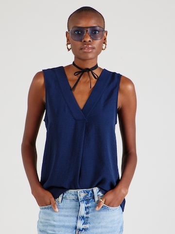 VERO MODA Top 'ALVA GITTE' in Blauw: voorkant