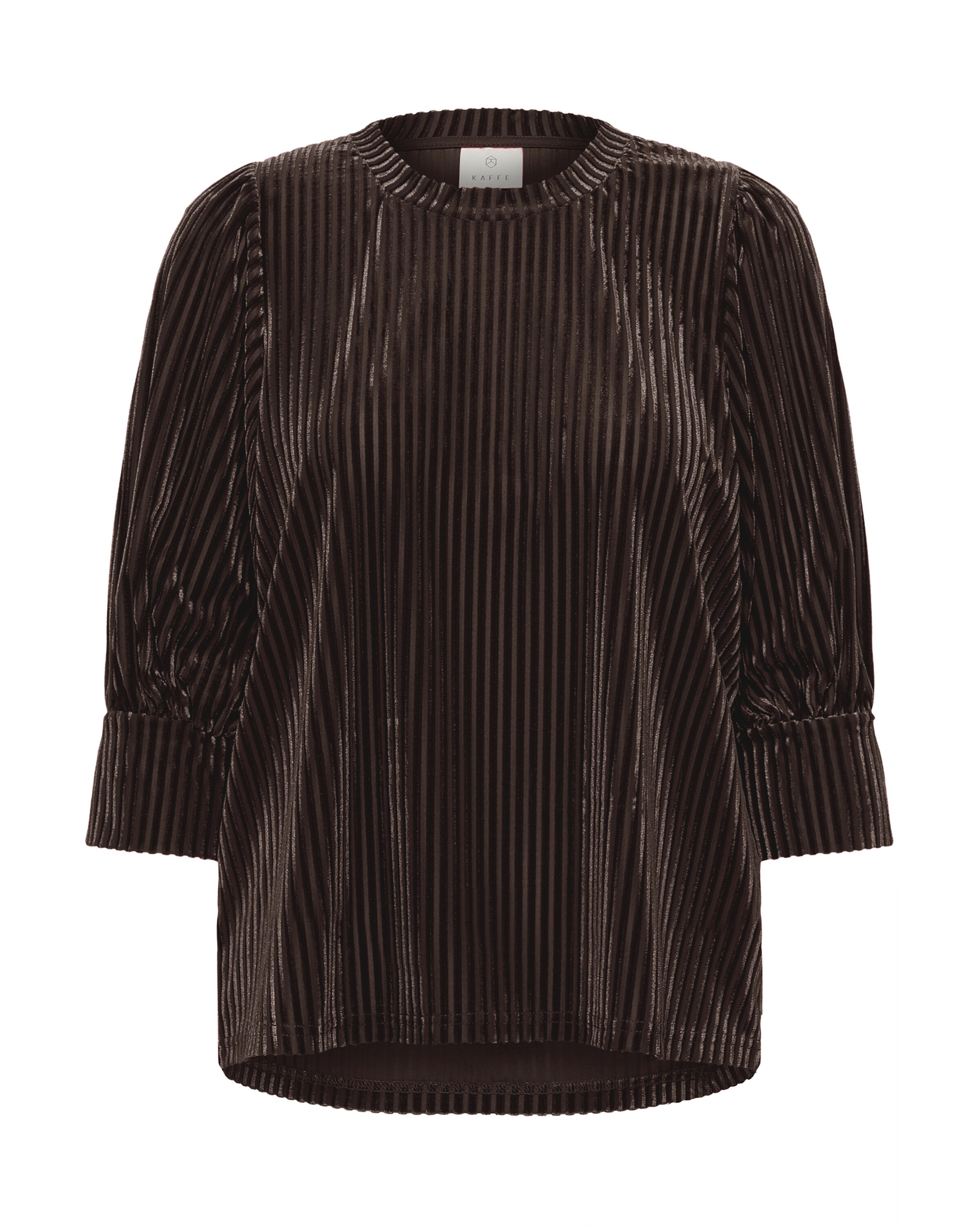 Kaffe - Blusa 'KACaca' en marrón: frente