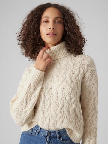 Pull-over 'TILLY' VERO MODA en beige