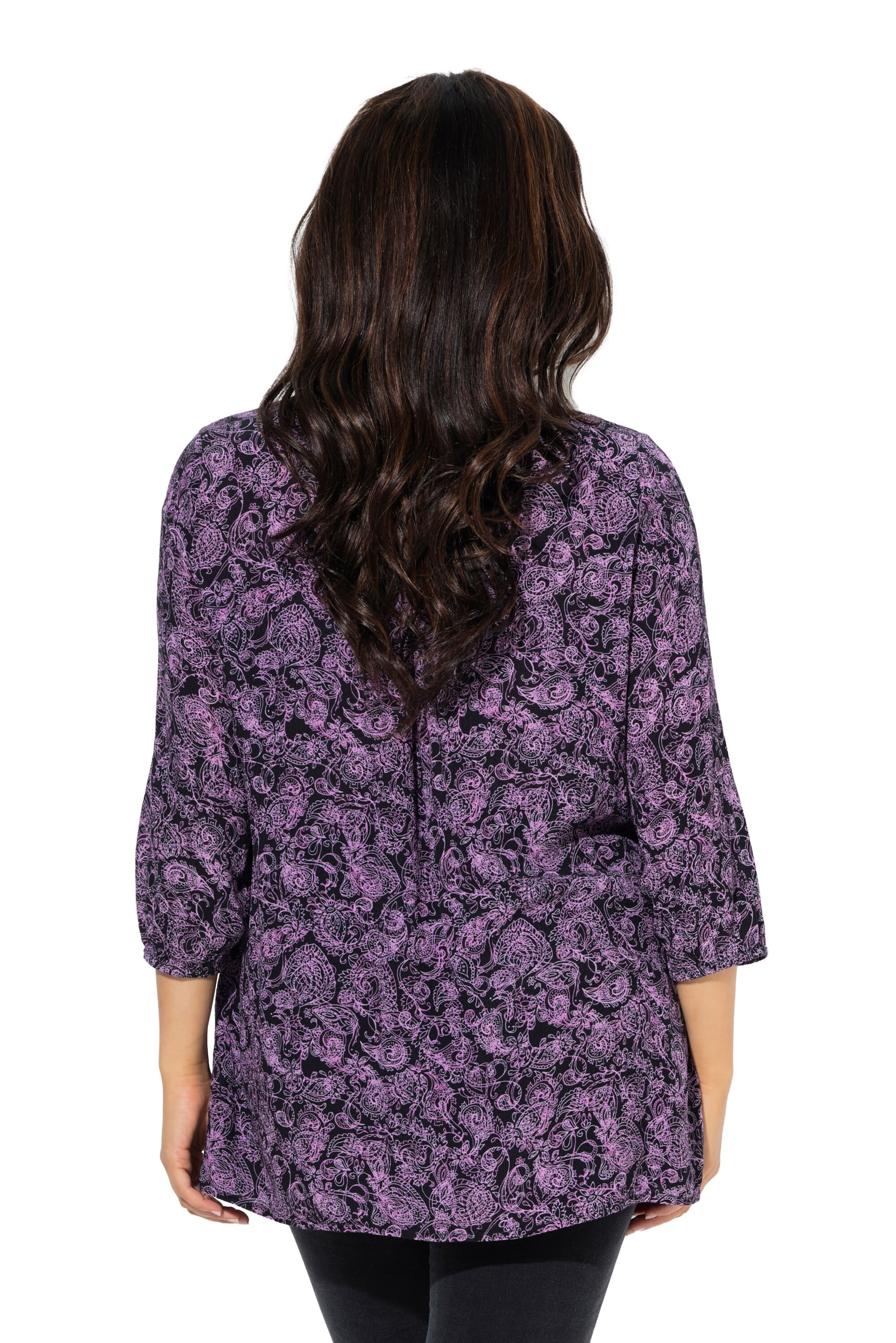 Ulla Popken Blouse in Purple