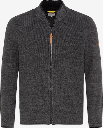 CAMEL ACTIVE Knit cardigan in Grey: front