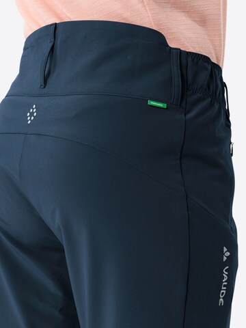 VAUDE Regular Outdoor trousers 'W  Skomer P III' in Blue