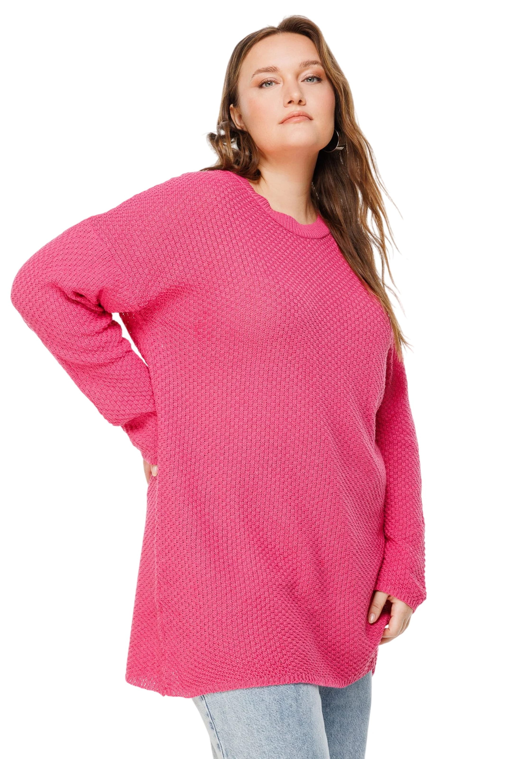 Shape Of You Sweater in Pink