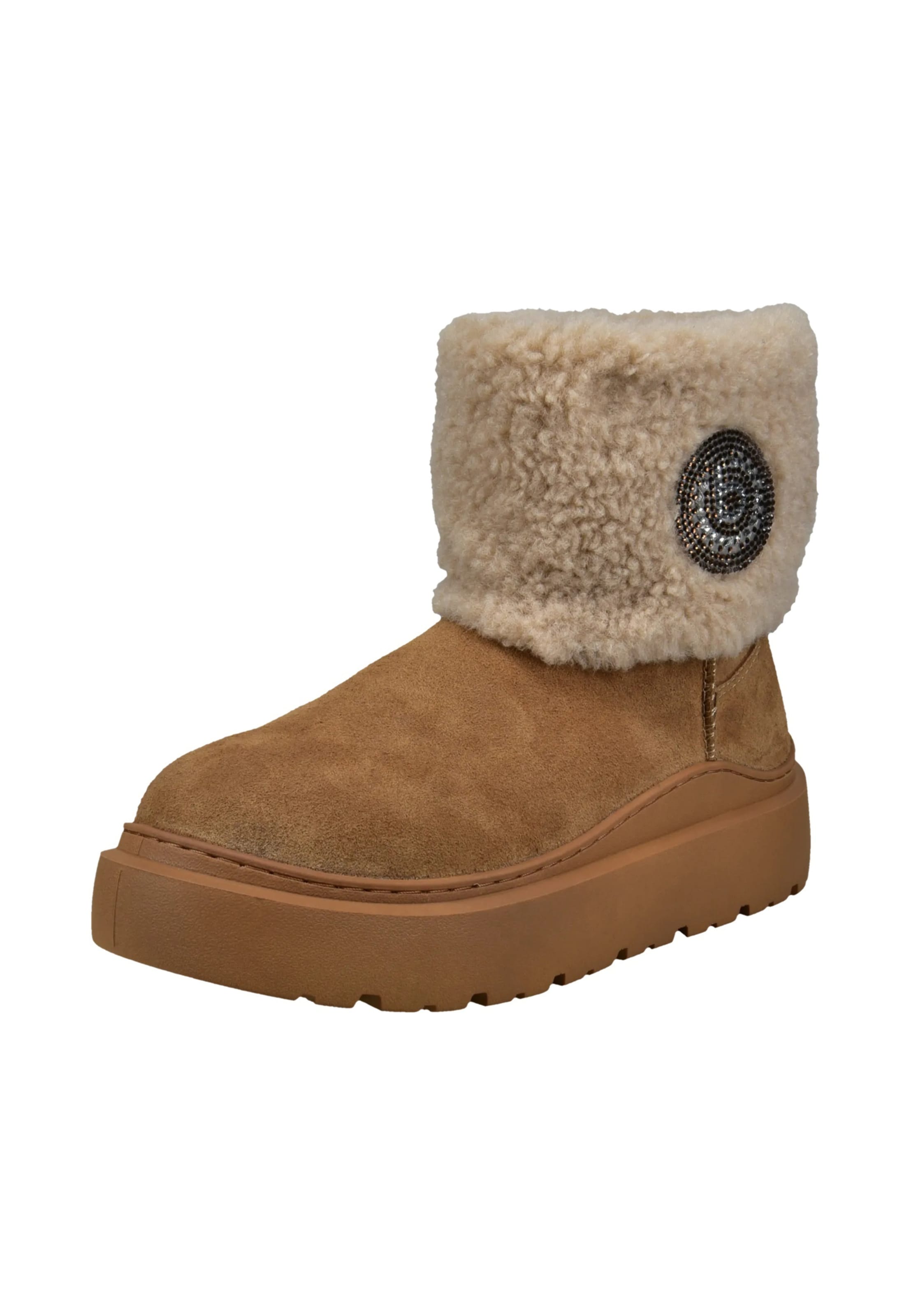 bugatti Boots in Brown: front