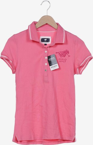 Polo Sylt Poloshirt L in Pink: predná strana