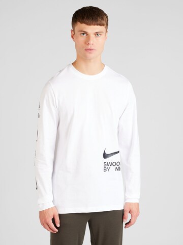 Nike Sportswear Shirt 'BIG SWOOSH' in White: front