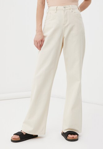 Finn Flare Regular Jeans 'Denim' in Beige: front