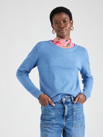 VILA Sweater 'Ril' in Blue: front