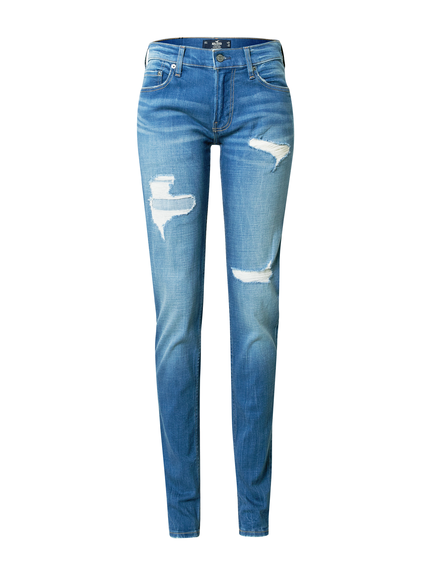 Abbigliamento MHO3W HOLLISTER Jeans in Blu 