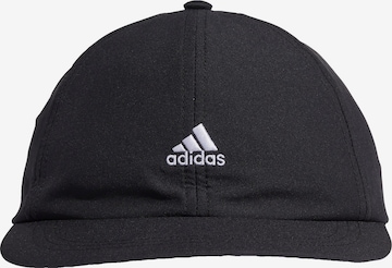 ADIDAS SPORTSWEAR Athletic Cap in Black: front