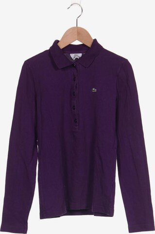 LACOSTE Top & Shirt in S in Purple: front