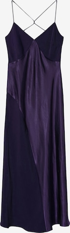 MANGO Společenské šaty 'Lost' – fialová: přední strana