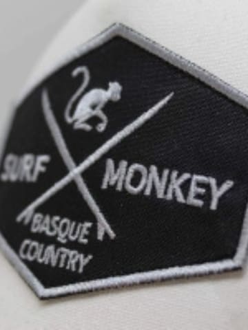 Cappello da baseball sportivo di Surf Monkey in giallo