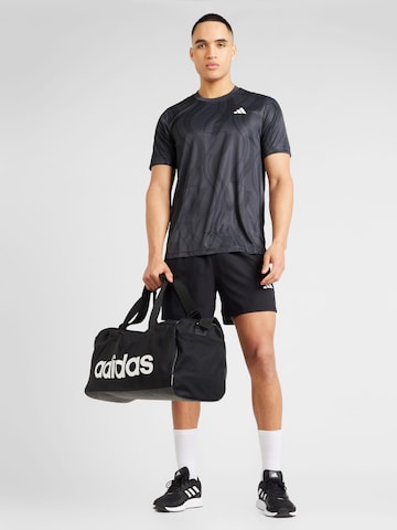 ADIDAS PERFORMANCE Štandardný strih Športové nohavice 'Train Essentials' - Čierna