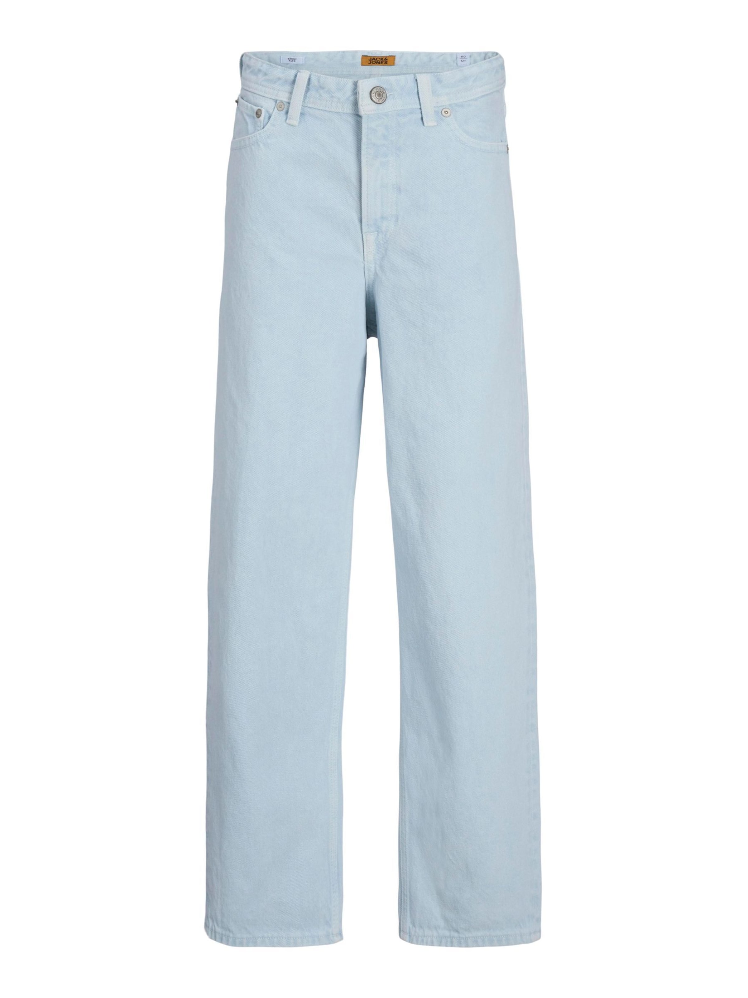 Jack & Jones Junior Baggy Jeans 'JJIALEX JJORIGINAL' in Blue: front