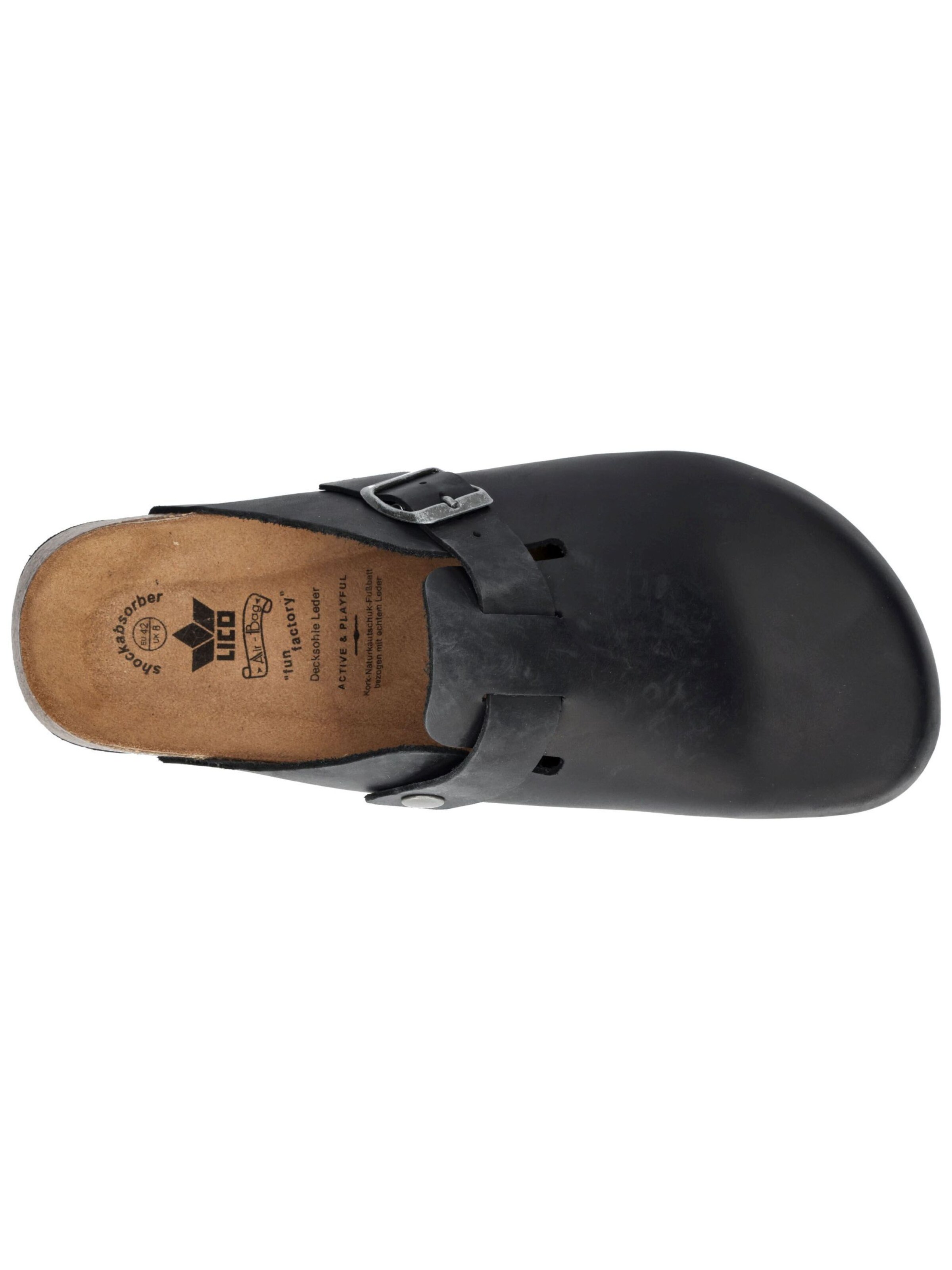 LICO Clogs 'Bioline' in Black