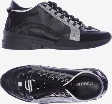 DSQUARED2 Sneaker 36 in Schwarz: predná strana