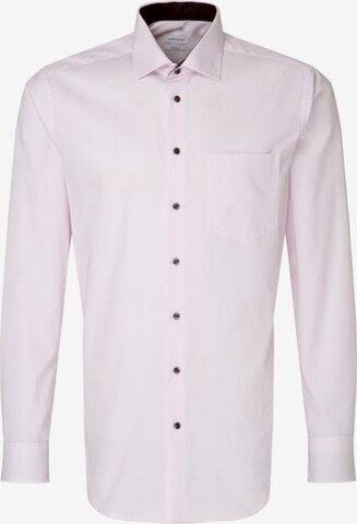 SEIDENSTICKER Zakelijk overhemd in Roze: voorkant