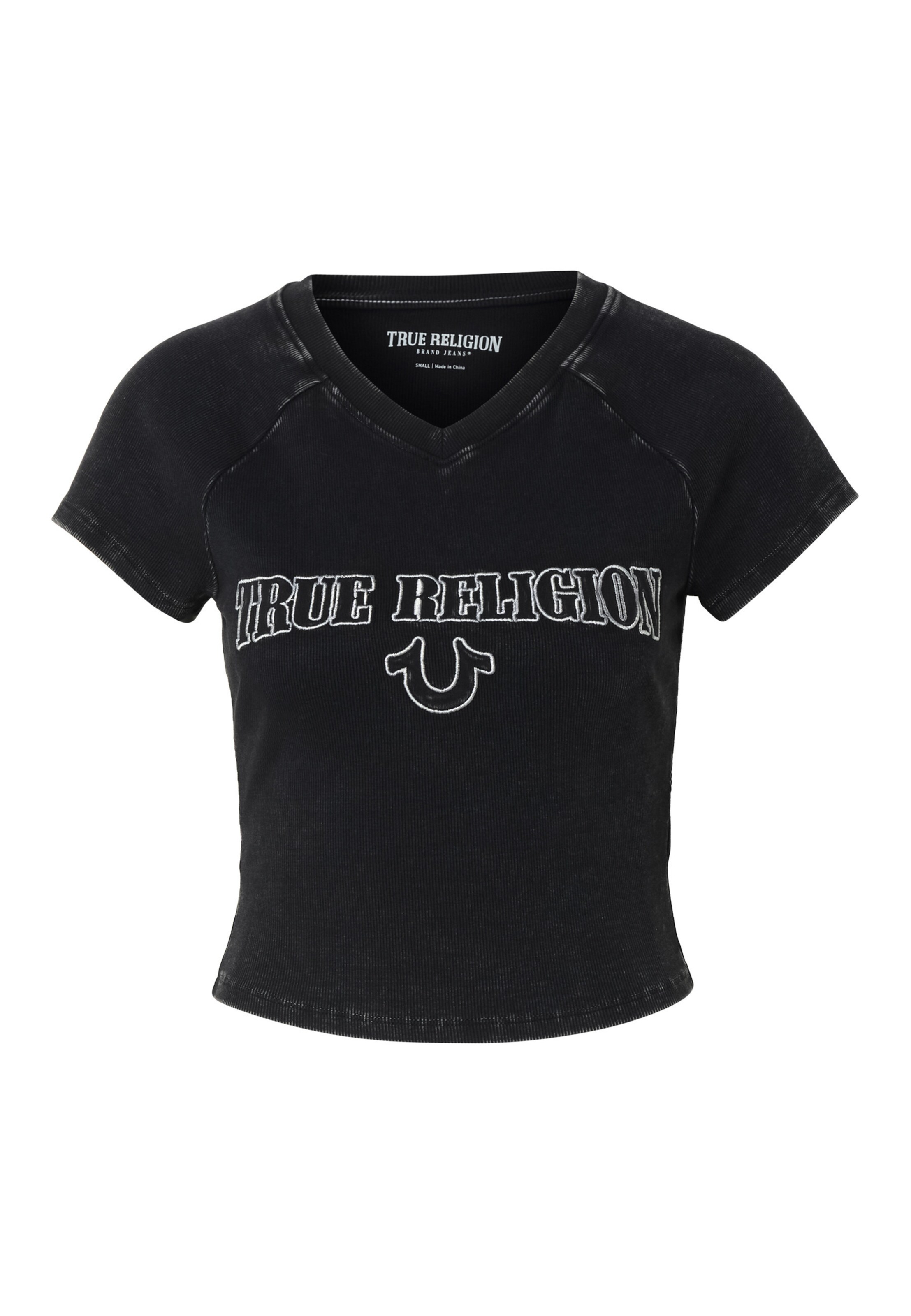 True Religion Shirt in Black: front