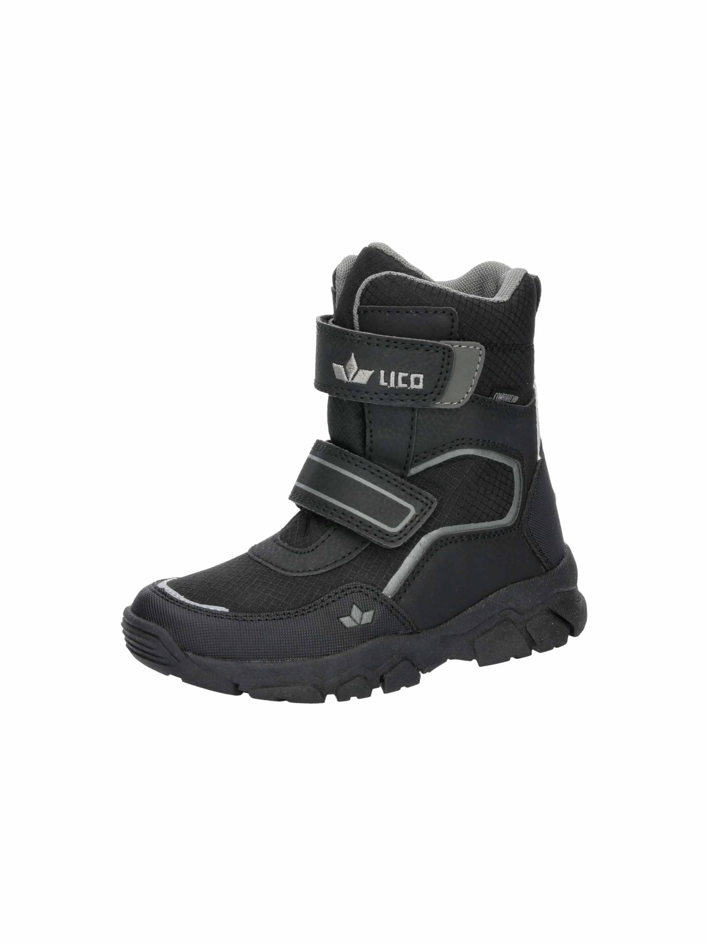 LICO Snow Boots 'Pintamo V' in Black: front