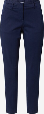 Regular Pantalon 'Mia' TOM TAILOR en bleu : devant