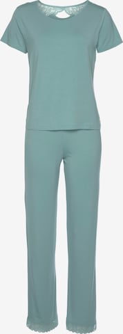 LASCANA Pajama in Blue: front