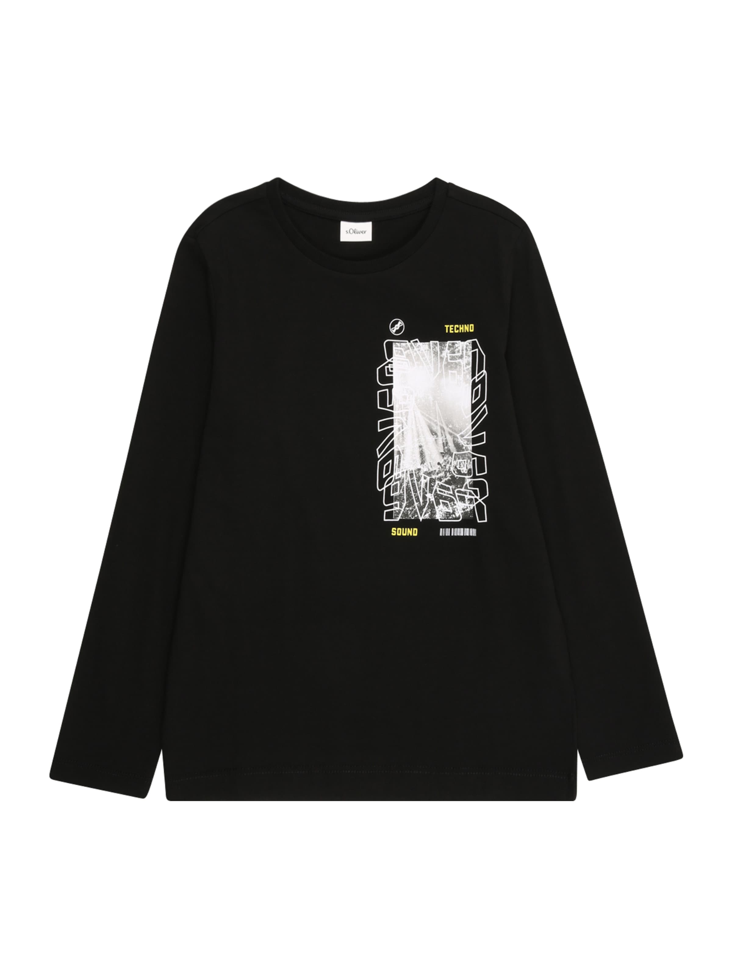 s.Oliver Tričko - Čierna: predná strana