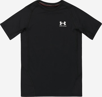 UNDER ARMOUR Performance shirt in Black: front
