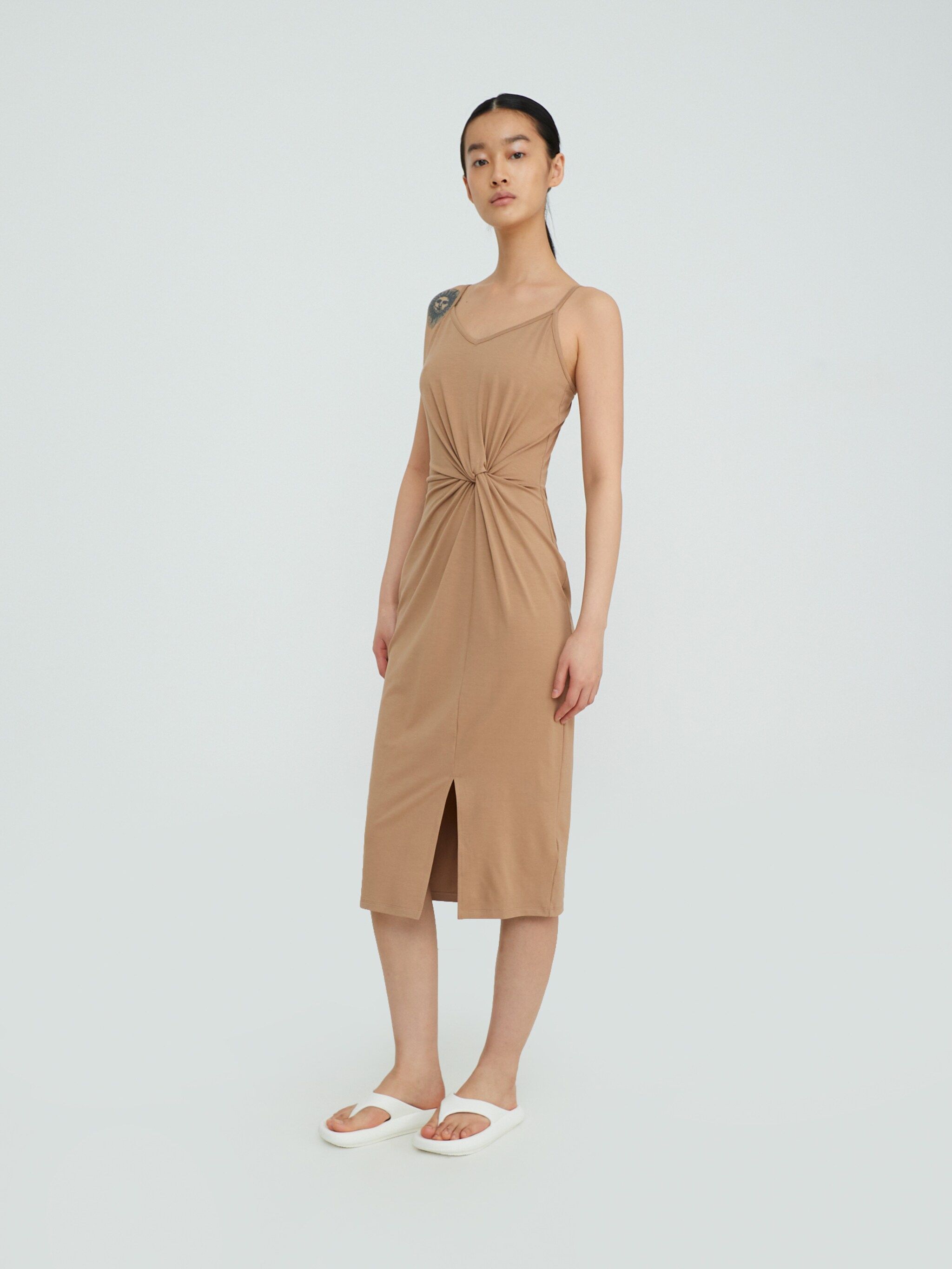 EDITED Produits Robe 'Maxine' marron