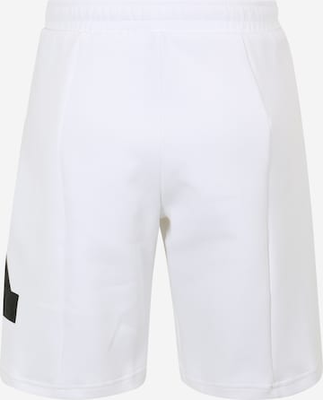 ADIDAS SPORTSWEAR Regular Workout Pants 'Future Icons Badge Of Sport' in White