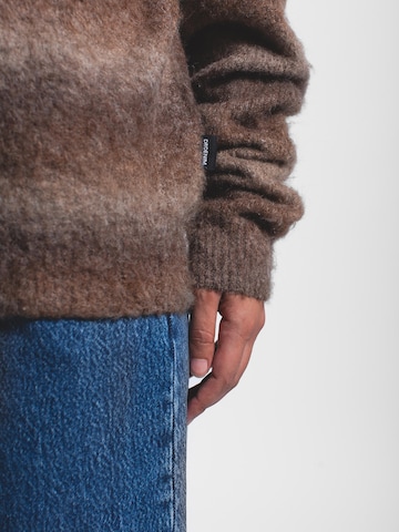 Dr. Denim Strickjacke 'Quillion'‌‌‌ in Braun