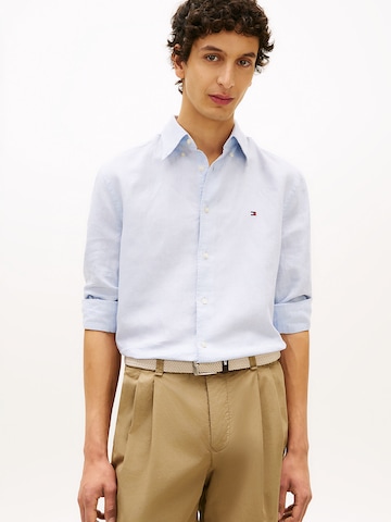 TOMMY HILFIGER Regular fit Button Up Shirt in Blue: front