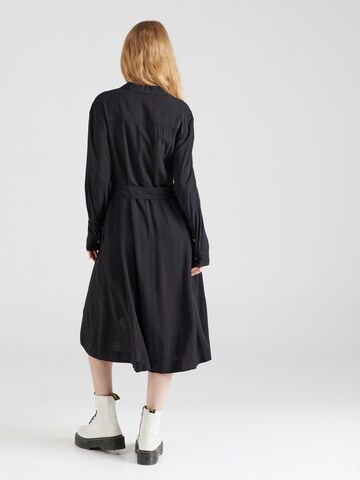 UNITED COLORS OF BENETTON Shirt dress in Black
