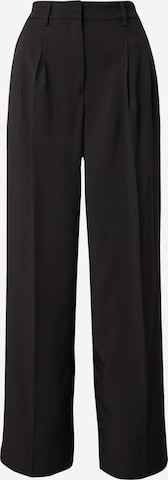 VERO MODA - Pantalón plisado 'RITA' en negro: frente
