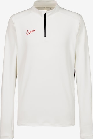 NIKE Funktionsshirt 'Academy' in Weiß: Vorderseite
