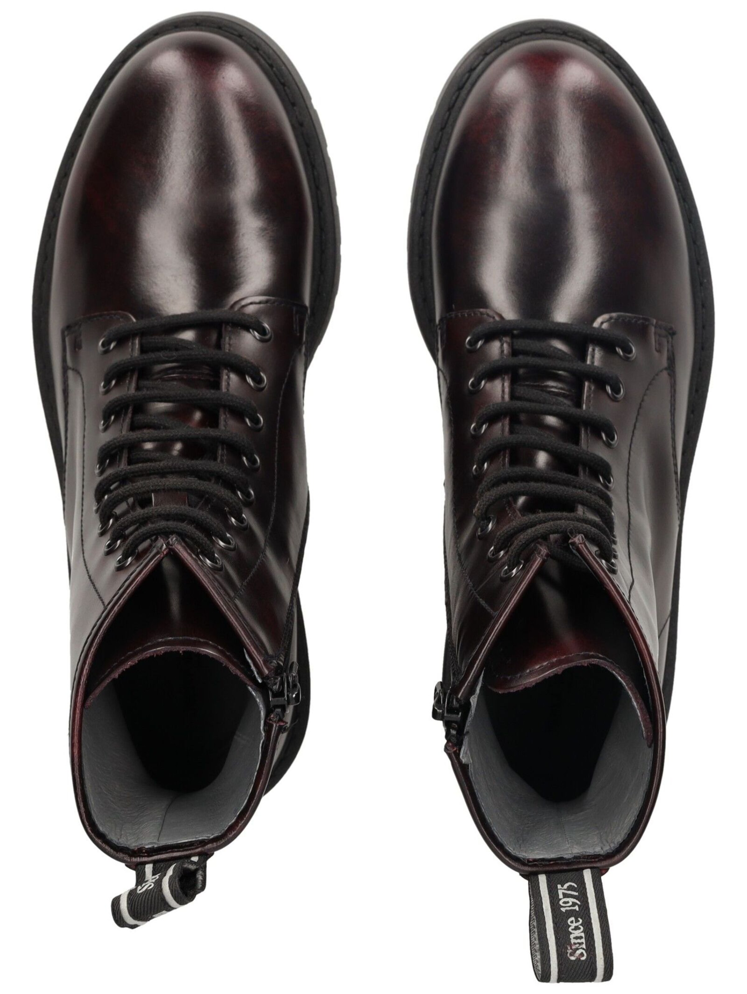 Nero Giardini Lace-up bootie in Red