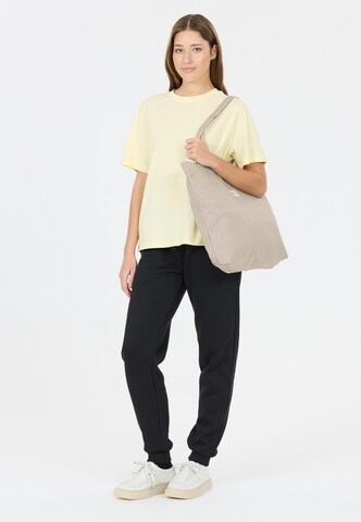 NOU Handbag 'Striped' in Beige