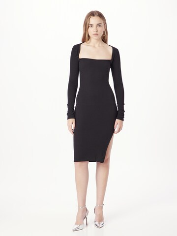 Misspap Dress in Black: front