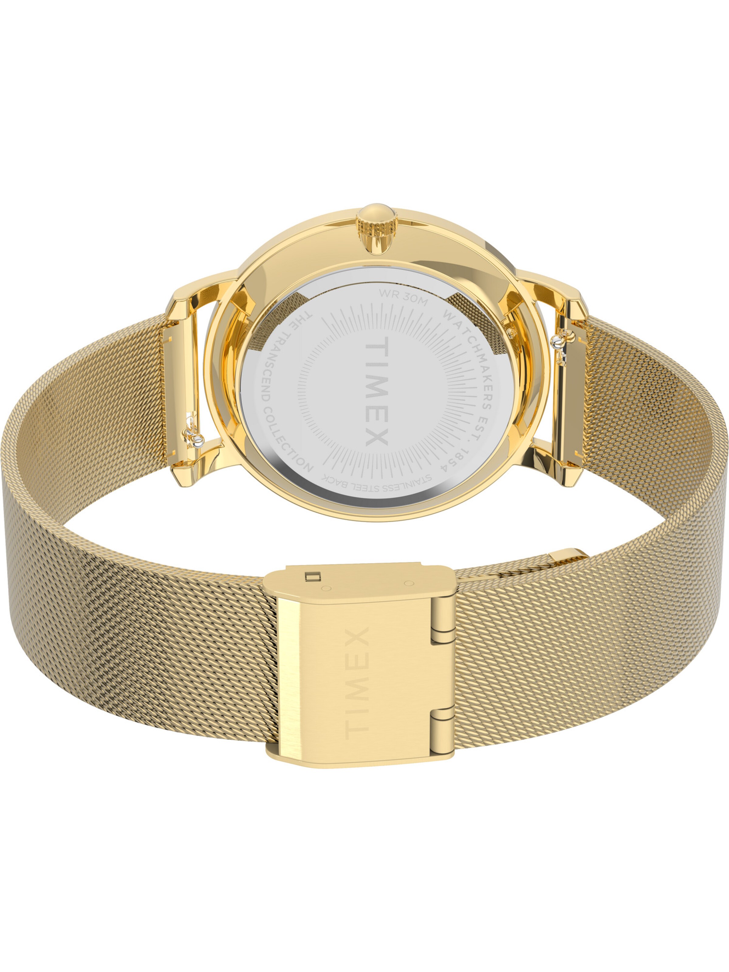 TIMEX Analoguhr 'Transcend City Collection' in Schwarz