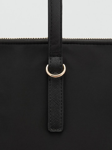 MANGO Shopper 'JULIO' - Čierna