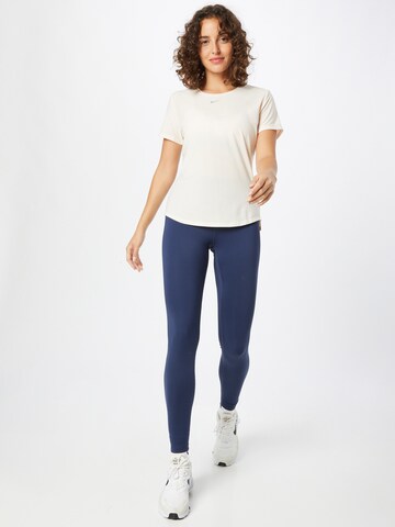 NIKE Skinny Sporthose in Blau