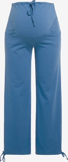 Ulla Popken Pantalon en bleu, Vue avec produit