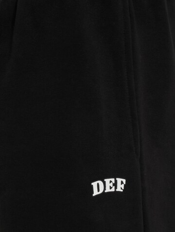 DEF Loosefit Broek in Zwart