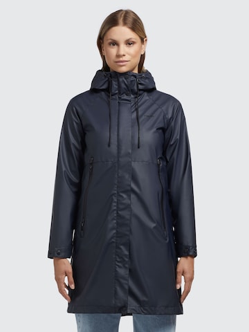 khujo Raincoat 'Wied2' in Blue: front