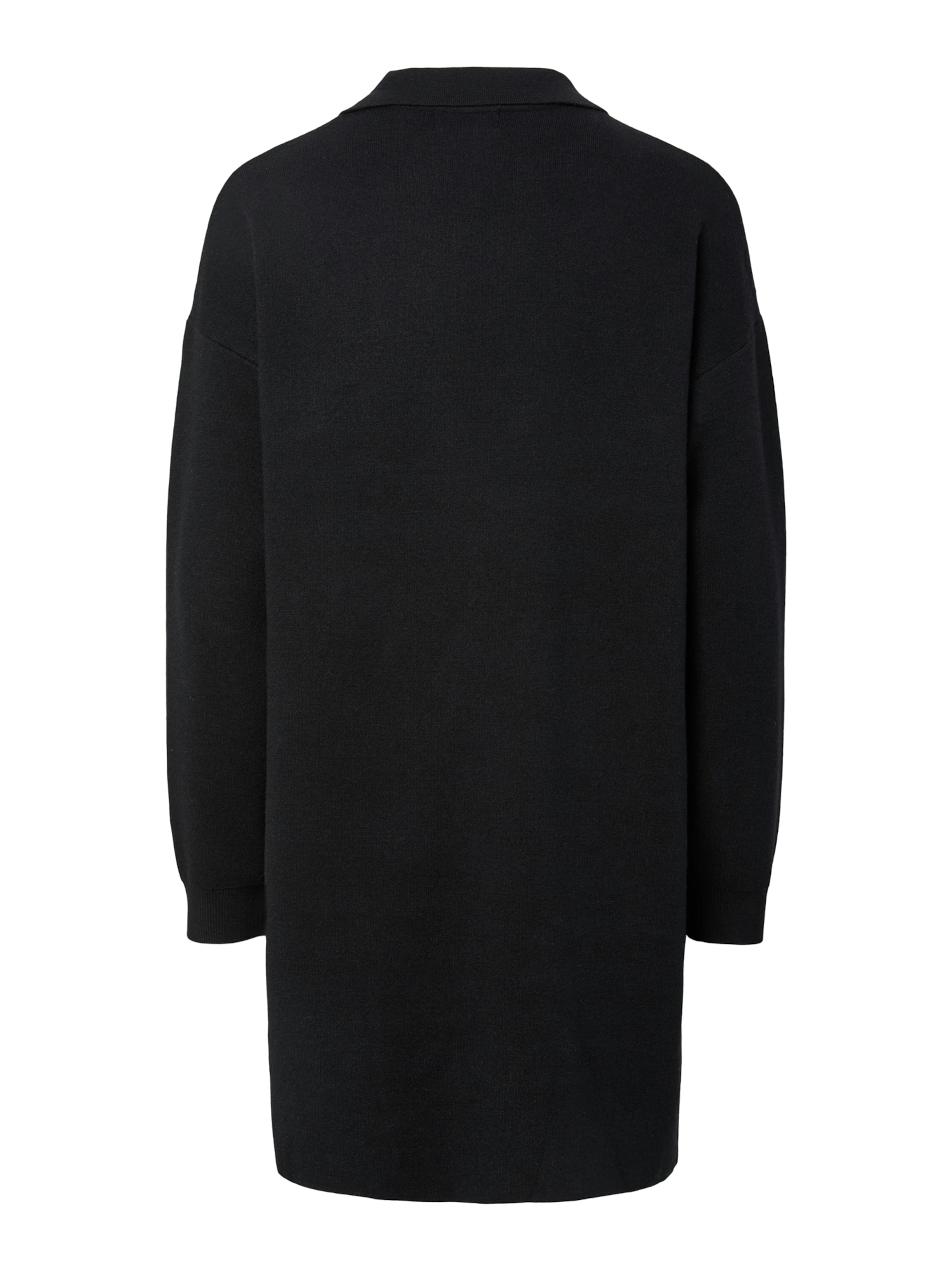 PIECES Strikkjole 'PCJASSY' i sort