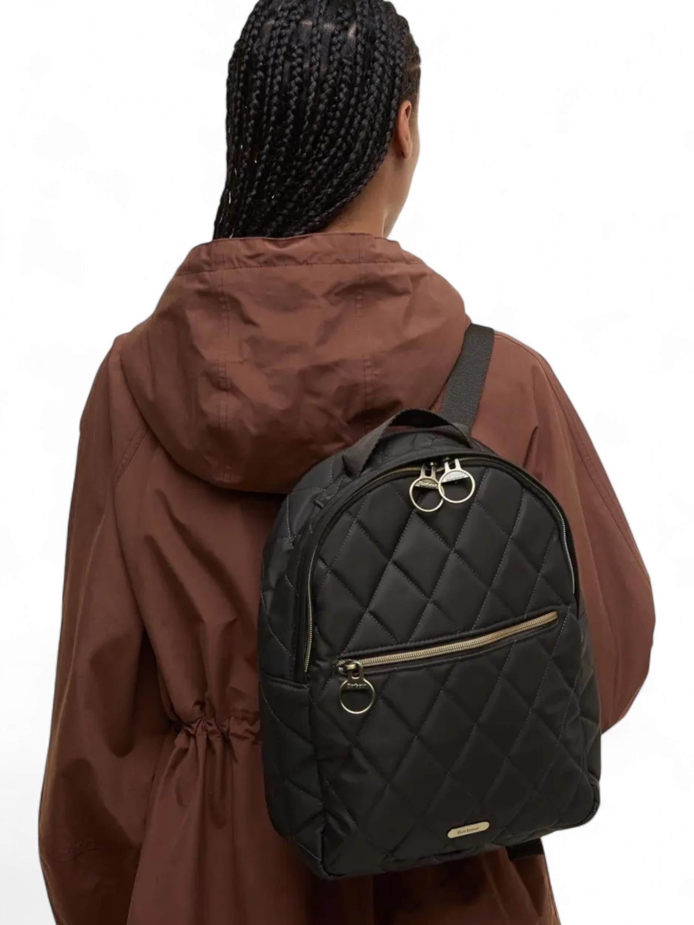 Barbour Crossbody Bag in Green: front